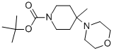 1-Boc-4-methyl-4-morpholin-4-yl-piperidine CAS#: 864369-95-9