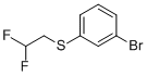 1-Bromo-3-(2,2-difluoro-ethylsulfanyl)-benzene CAS#: 885267-08-3
