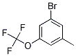 1-Bromo-3-methyl-5-(trifluoromethoxy)benzene, 3-Bromo-5-methylphenyl trifluoromethyl ether, 3-Bromo-5-methyl-alpha,alpha,alpha-trifluoroanisole CAS#: 887266-91-3