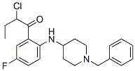 1-Butanone,  2-chloro-1-[5-fluoro-2-[[1-(phenylmethyl)-4-piperidinyl]amino]phenyl]- CAS#: 852867-54-0