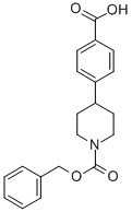 1-CBZ-4-(4-CARBOXY-PHENYL)-PIPERIDINE CAS#: 885274-62-4