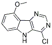 1-CHLORO-5-METHOXY-9H-2,4,9-TRIAZA-FLUORENE CAS#: 843621-80-7