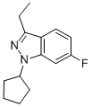 1-CYCLOPENTYL-3-ETHYL-6-FLUORO-1H-INDAZOLE CAS#: 885271-87-4