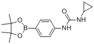 1-CYCLOPROPYL-3-[4-(4,4,5,5-TETRAMETHYL-1,3,2-DIOXABOROLAN-2-YL)PHENYL]UREA CAS#: 874297-79-7