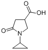1-CYCLOPROPYL-5-OXOPYRROLIDINE-3-CARBOXYLIC ACID CAS#: 876716-43-7