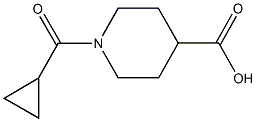 1-(CYCLOPROPYLCARBONYL)PIPERIDINE-4-CARBOXYLIC ACID CAS#: 876866-50-1