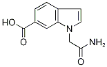 1-CarbaMoylMethylindole-6-carboxylic acid, 97% CAS#: 885266-80-8