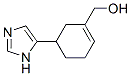 1-Cyclohexene-1-methanol, 5-(1H-imidazol-5-yl)- CAS#: 849642-95-1