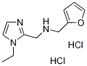 [(1-Ethyl-1H-imidazol-2-yl)methyl](2-furylmethyl)-amine dihydrochloride CAS#: 886505-64-2