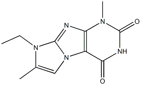 1-Ethyl-2,7-dimethyl-1H,7H-1,3a,5,7,8-pentaaza-cyclopenta[a]indene-4,6-dione CAS#: 879442-23-6