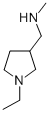 (1-Ethyl-3-pyrrolidinyl)-N-methylmethanamine CAS#: 884504-74-9