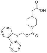 1-FMOC-4-CARBOXYMETHYLENE-PIPERIDINE CAS#: 885274-82-8