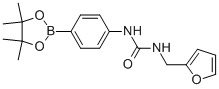 1-(FURAN-2-YLMETHYL)-3-[4-(4,4,5,5-TETRAMETHYL-1,3,2-DIOXABOROLAN-2-YL)PHENYL]UREA CAS#: 874297-85-5