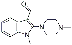 1-METHYL-2-(4-METHYLPIPERAZINO)-1H-INDOLE-3-CARBALDEHYDE CAS#: 886360-89-0