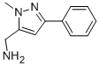 (1-METHYL-3-PHENYL-1H-PYRAZOL-5-YL)METHYLAMINE CAS#: 876728-39-1