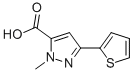 1-METHYL-3-THIEN-2-YL-1H-PYRAZOLE-5-CARBOXYLIC ACID CAS#: 871825-56-8