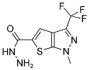 1-METHYL-3-(TRIFLUOROMETHYL)-1H-THIENO[2,3-C]PYRAZOLE-5-CARBOHYDRAZIDE CAS#: 886360-63-0