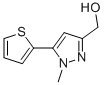 (1-METHYL-5-THIEN-2-YL-1H-PYRAZOL-3-YL)METHANOL CAS#: 879896-47-6