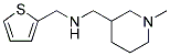 [(1-METHYLPIPERIDIN-3-YL)-N-(2-THIENYLMETHYL)]METHANAMINE CAS#: 883531-70-2