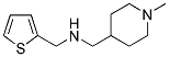 [(1-METHYLPIPERIDIN-4-YL)-N-(2-THIENYLMETHYL)]METHANAMINE CAS#: 883531-77-9