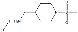 [1-(Methylsulfonyl)piperidin-4-yl]methanamine hydrochloride CAS#: 851308-25-3