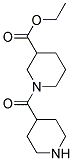 1-(PIPERIDINE-4-CARBONYL)-PIPERIDINE-3-CARBOXYLIC ACID ETHYL ESTER CAS#: 886504-48-9