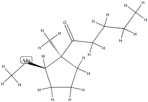 1-Pentanone,1-[(1R,2S)-2-methoxy-1-methylcyclopentyl]-,rel-(9CI) CAS#: 834905-83-8