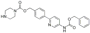 1-Piperazinecarboxylic acid, 4-[5-[[(phenylMethoxy)carbonyl]aMino]-2-pyridinyl]-phenylMethyl ester CAS#: 849145-80-8