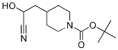 1-Piperidinecarboxylic acid, 4-(2-cyano-2-hydroxyethyl)-, 1,1-diMethylethyl ester CAS#: 885516-98-3