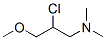 1-Propanamine, 2-chloro-3-methoxy-N,N-dimethyl- CAS#: 857346-39-5