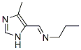 1-Propanamine,  N-[(4-methyl-1H-imidazol-5-yl)methylene]- CAS#: 867142-52-7