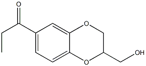 1-Propanone,  1-[2-(hydroxymethyl)-1,4-benzodioxan-6-yl]-  (3CI) CAS#: 856081-50-0