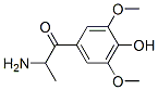 1-Propanone, 2-amino-1-(4-hydroxy-3,5-dimethoxyphenyl)- CAS#: 854813-81-3