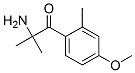 1-Propanone,  2-amino-1-(4-methoxy-2-methylphenyl)-2-methyl- CAS#: 875916-66-8