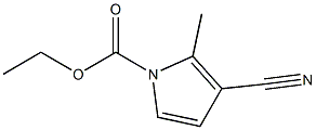 1-Pyrrolecarboxylic acid, 3-cyano-2-methyl-, ethyl ester (3CI) CAS#: 856120-96-2