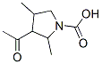 1-Pyrrolidinecarboxylic acid, 3-acetyl-2,4-dimethyl- CAS#: 858273-50-4