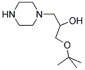 1-TERT-BUTOXY-3-PIPERAZIN-1-YL-PROPAN-2-OL CAS#: 842955-16-2
