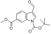 1-TERT-BUTYL 6-METHYL 3-FORMYL-1H-INDOLE-1,6-DICARBOXYLATE CAS#: 850374-95-7