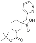 1-[(TERT-BUTYL)OXYCARBONYL]-3-PYRIDIN-2-YLMETHYLPIPERIDINE-3-CARBOXYLIC ACID CAS#: 887344-17-4