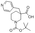1-[(TERT-BUTYL)OXYCARBONYL]-3-PYRIDIN-4-YLMETHYLPIPERIDINE-3-CARBOXYLIC ACID CAS#: 887344-19-6