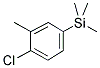 1-(TRIMETHYLSILYL)-4-CHLORO-3-METHYLBENZENE CAS#: 845823-24-7