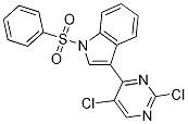 1-(benzenesulfonyl)-3-(2,5-dichloropyriMidin-4-yl)-1H-indole CAS#: 882562-40-5