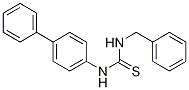 1-benzyl-3-(biphenyl-4-yl)thiourea CAS#: 854644-24-9