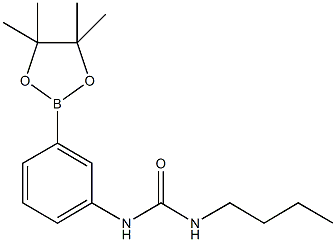 1-butyl-3-(3-(4,4,5,5-tetramethyl-1,3,2-dioxaborolan-2-yl)phenyl)urea CAS#: 874299-07-7