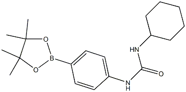 1-cyclohexyl-3-(4-(4,4,5,5-tetraMethyl-1,3,2-dioxaborolan-2-yl)phenyl)urea CAS#: 874297-81-1