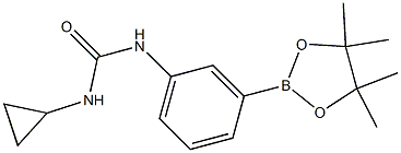 1-cyclopropyl-3-(3-(4,4,5,5-tetraMethyl-1,3,2-dioxaborolan-2-yl)phenyl)urea CAS#: 874299-10-2