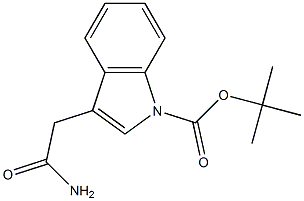 1-tert-Butoxycarbonyl-1H-indole-3-acetaMide CAS#: 872404-91-6