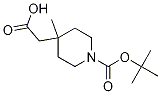 [1-(tert-butoxycarbonyl)-4-methylpiperidin-4-yl]acetic acid CAS#: 872850-31-2