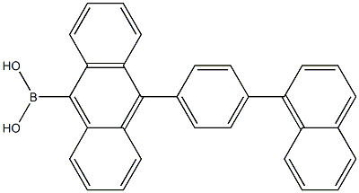 10-[4-(1-naphthalenyl)phenyl]-9-anthracenyl]-Boronic acid[ CAS#: 853945-50-3