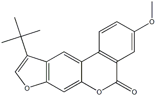 10-tert-butyl-3-methoxy-[1]benzofuro[6,5-c]isochromen-5-one CAS#: 862892-29-3